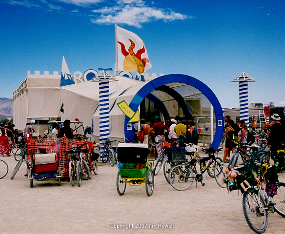 bikes and tunnel